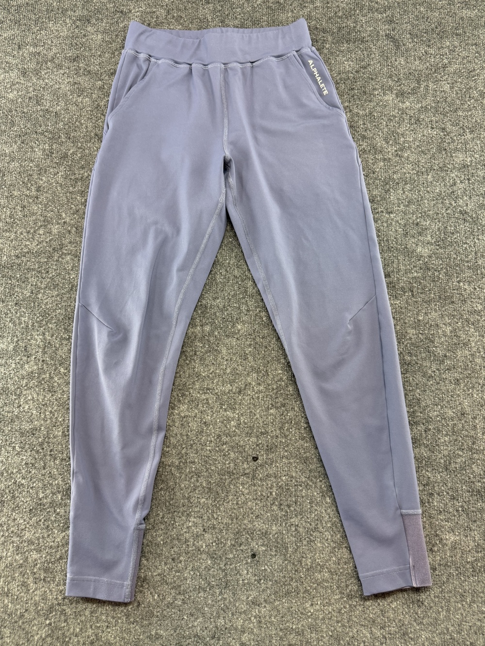 Alphalete Joggers Womens XS Purple Sweatpants Elastic Waist Drawstring Pockets